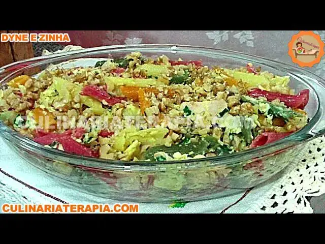 Video thumbnail for Mexidinho de Macarrão com Ovos Peru e Nozes, Uma dica de macarronada saborosa para almoço ou jantar