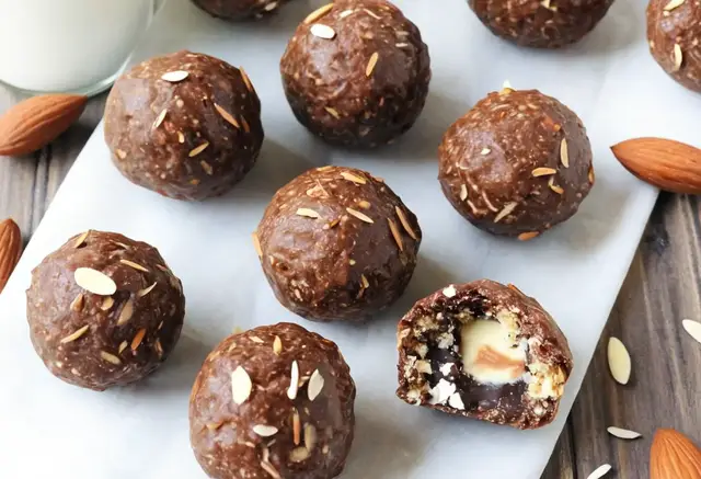 Video thumbnail for Almond Joy Energy Bites Recipe