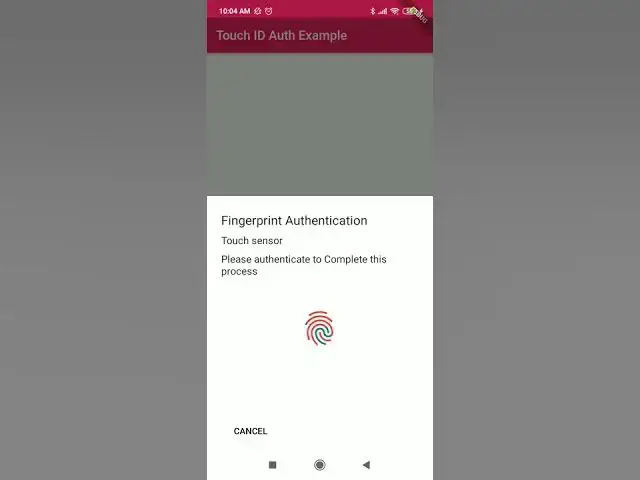 Video thumbnail for Fingerprint Authentication - Flutter