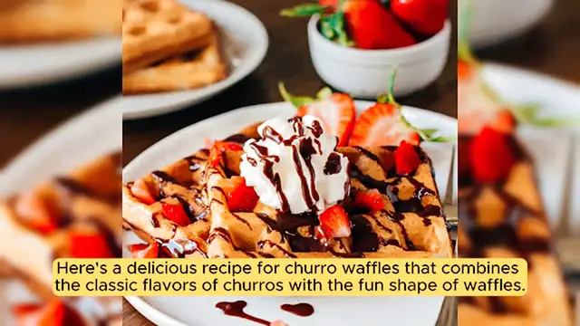 Video thumbnail for Cinnamon Sugar Bliss_ Churro Waffles