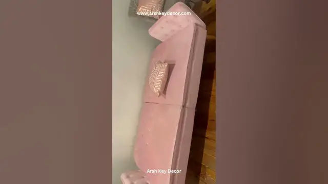 Video thumbnail for Velvet Luxe Sofa Bed | Sofa cum Bed #shorts