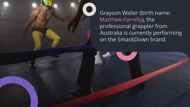 Video thumbnail for Who is Grayson Waller’s girlfriend?