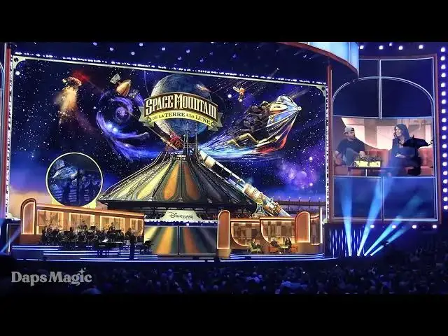 Video thumbnail for "Space" Attractions Announcements | Horizons: A Carousel of Progress D23 Disney Showcase Medley 4K
