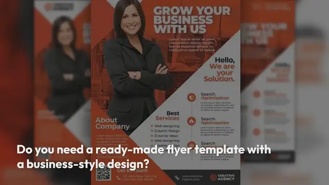 Video thumbnail for Four Corporate Business Flyer Design Templates