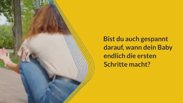 Video thumbnail for Die Entwicklungsschritte zum Laufen: Alles über das Laufenlernen bei Babys