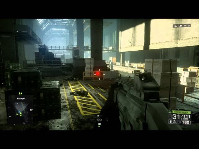 Video thumbnail for Battlefield 4 - Kunlun Mountains: Defend Control Room & Dima, M18 Claymore & G36C Killstreak Action