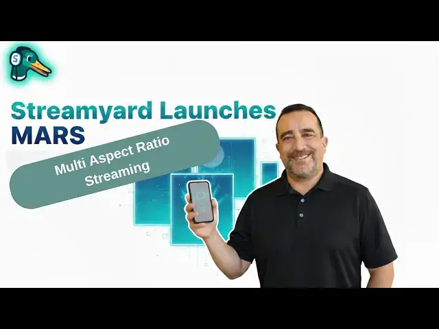 Video thumbnail for StreamYard Launches MARS (Multi Aspect Ratio Streaming)