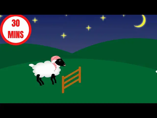'Video thumbnail for 💕Lullaby For Babies To Go To Sleep 1 HOUR Baa Baa Black Sheep🐑 Baby Sleep Music for Bedtime💕'