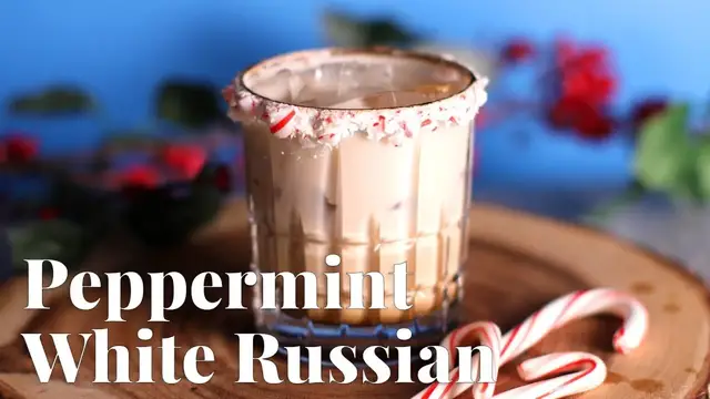 Video thumbnail for Peppermint White Russian Recipe