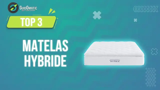 Video thumbnail for ⭐️ MEILLEUR MATELAS HYBRIDE (2023) - Comparatif & Guide d'achat