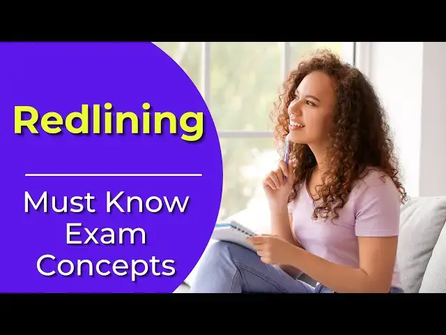 Video thumbnail for Redlining: What is it? Real estate license exam questions.