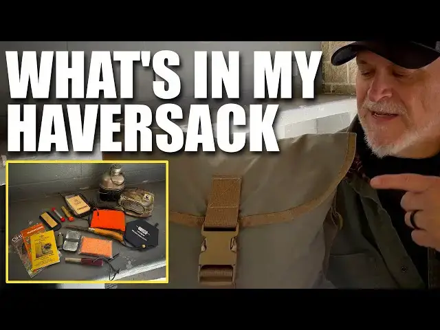'Video thumbnail for My Essential Bushcraft Haversack Items | What's in My Bag'