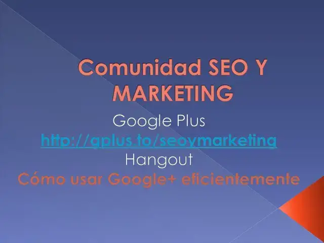 Video thumbnail for Como usar google plus eficientemente