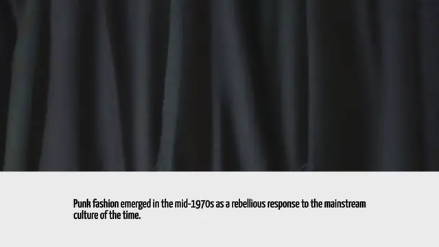 Video thumbnail for When Did Punk Fashion Start