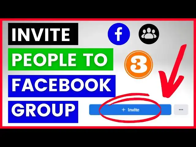 Video thumbnail for 3 Ways To Invite People To A Facebook Group [in 2025]