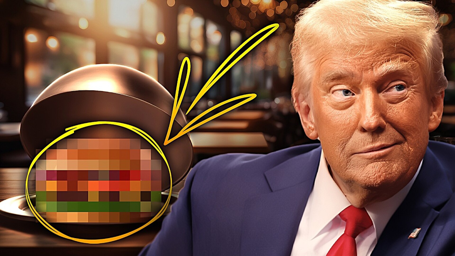 Video thumbnail for What Donald Trump Eats Before State Dinners Instead Of Fancy Food