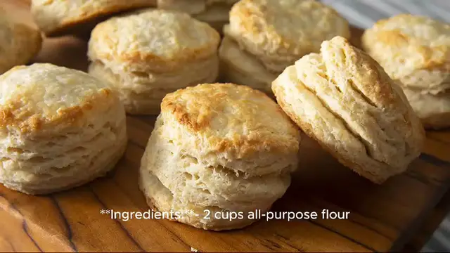 Video thumbnail for buttermilk biscuit recipe