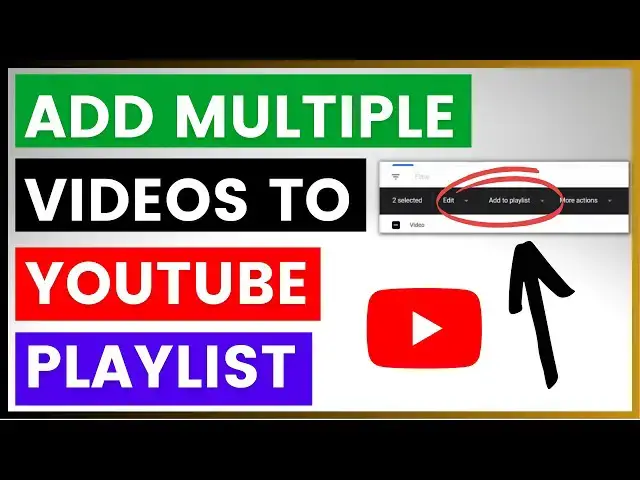 Video thumbnail for How To Add Multiple Videos To A YouTube Playlist?