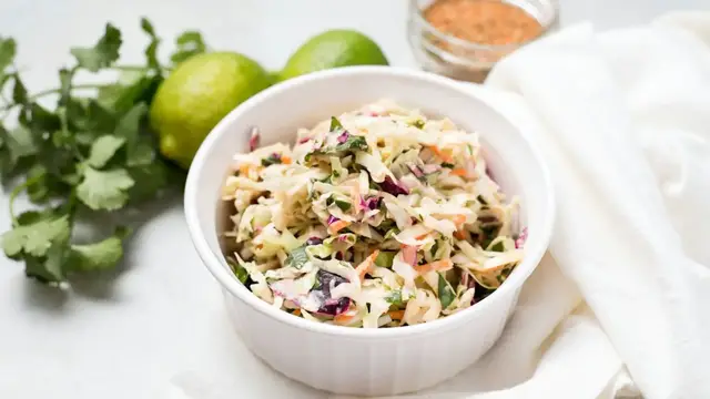 Video thumbnail for 5-Ingredient Taco Slaw Recipe