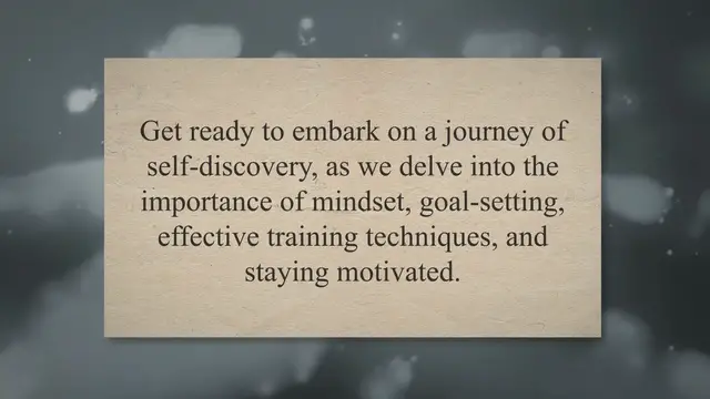 'Video thumbnail for Unleash Your Inner Athlete: Mastering Training Strategies for Amateur Sports Enthusiasts'