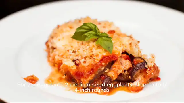 Video thumbnail for Eggplant parm recipe