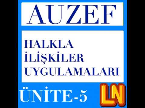 Video thumbnail for Halkla İlişkiler Uygulamaları Ünite 5 : Pazarlama Yönelimli Halkla İlişkiler - 1