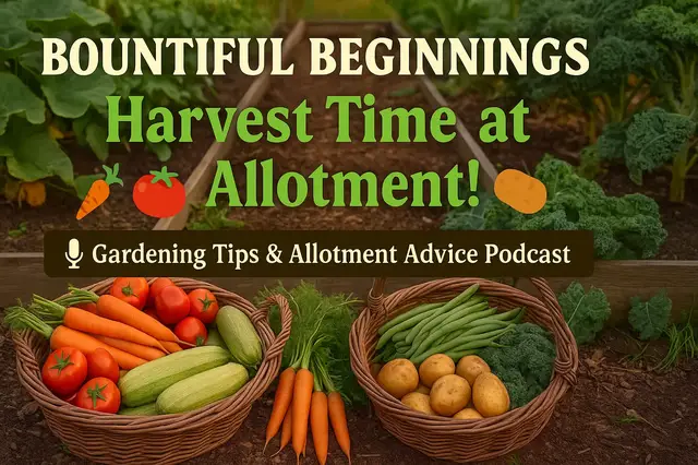 'Video thumbnail for Bountiful Beginnings: Harvest Time at the Allotment!| Gardening Tips & Allotment Advice Podcast'