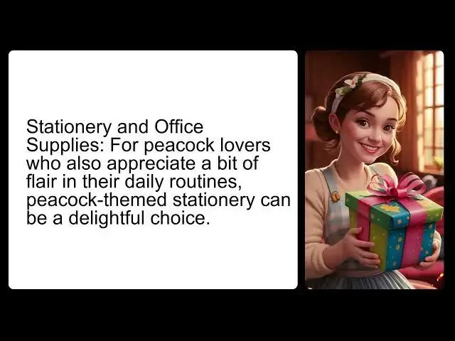 Video thumbnail for Peacock Lover Delight Top Gift Ideas