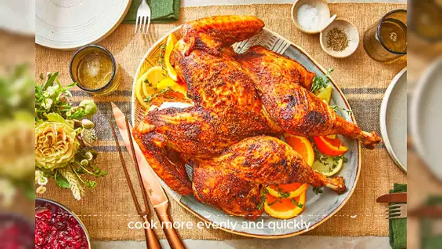 Video thumbnail for A Golden Roast_ Spatchcocked Turkey Perfection