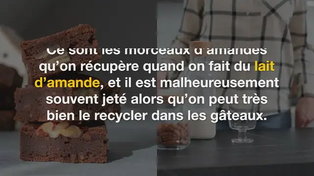 Video thumbnail for Brownie à l’okara d’amande et noix de pécan