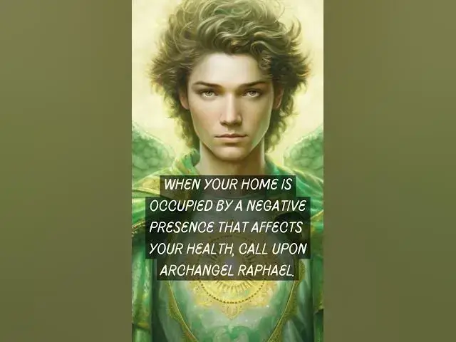Video thumbnail for Archangel Raphael's guidance when faced with a negative presence