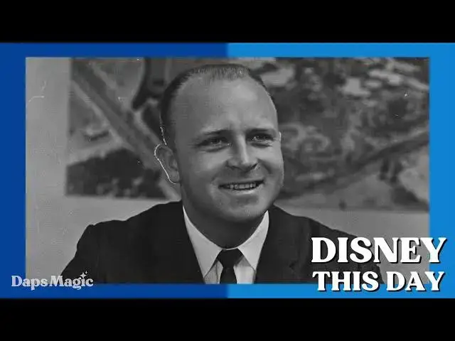 Video thumbnail for Dick Nunis | DISNEY THIS DAY | May 30, 1932