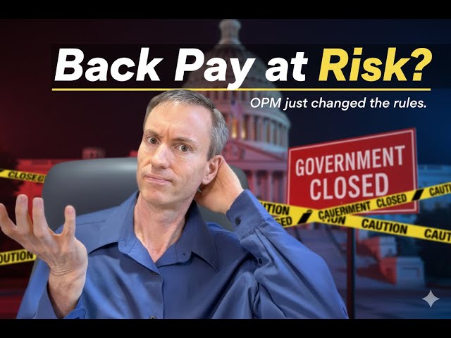 Video thumbnail for This OPM Change Could Cost You After the Next Shutdown