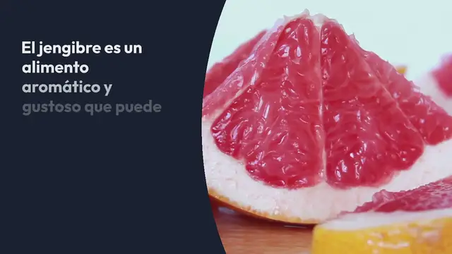 Video thumbnail for 5 recetas saludables con jengibre para perder peso