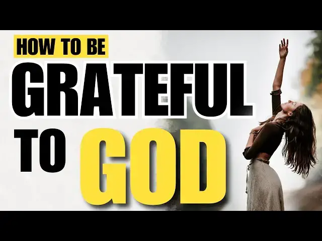 Video thumbnail for BLESS YOUR LIFE WITH GRATITUDE: A POWERFUL PRAYER TO APPRECIATE WHAT YOU HAVE
