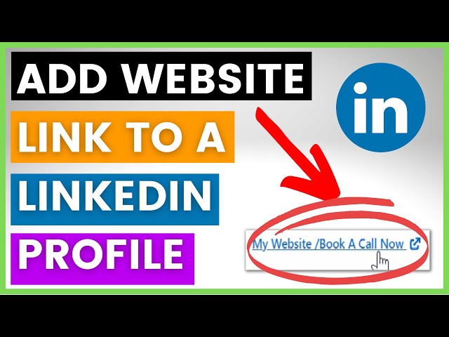 Video thumbnail for How To Add Website Link To Your LinkedIn Profile? [in 2025]