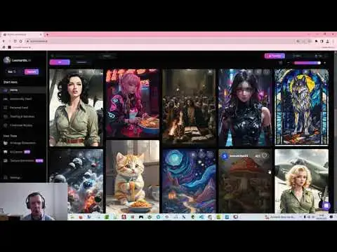 Video thumbnail for Que vaut Leonardo.AI en matière de génération d'images ?
