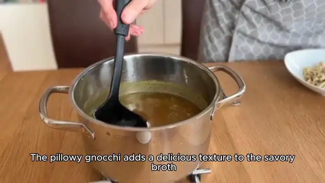 Video thumbnail for gnocchi soup recipe