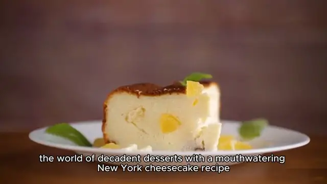 Video thumbnail for Newyork Cheesecake Recipe