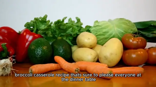 Video thumbnail for Brocolli Casserole Recipe