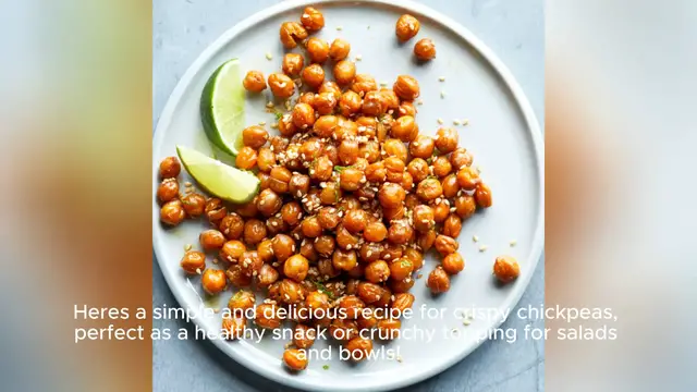 Video thumbnail for crispy chickpeas recipe