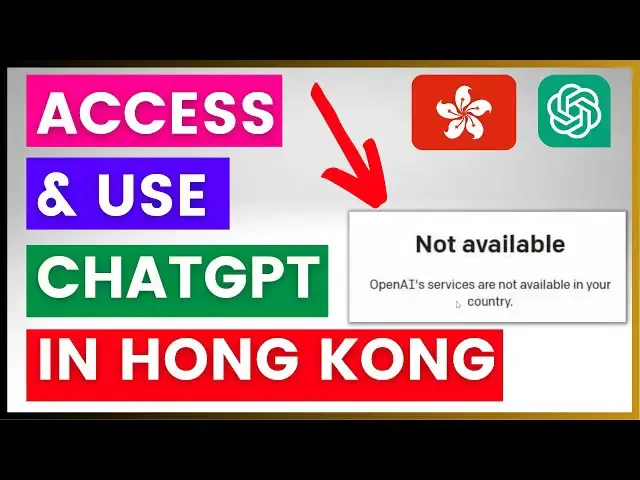 Video thumbnail for How To Access & Use ChatGPT in Hong Kong?