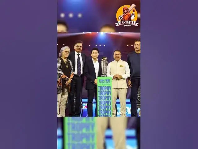 'Video thumbnail for चैंपियंस ट्रॉफी 2025 की प्राइज मनी का ऐलान! #ChampionsTrophy #CricketWN #Trophy2025 #CricketUpdates'