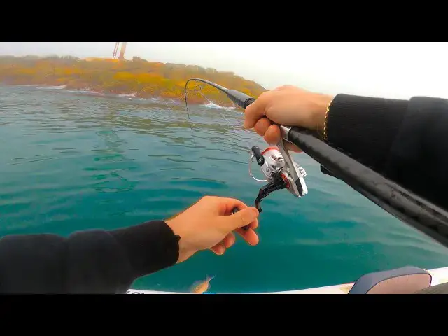 Video thumbnail for LOST IN THE FOG: Breakwall Fishing in a Tiny Dinghy!