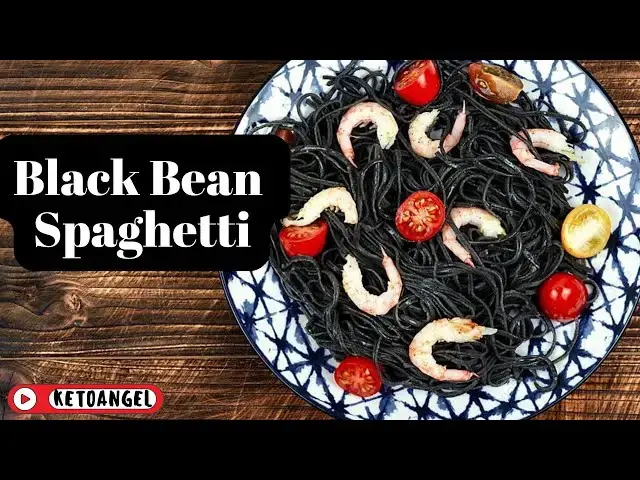 Video thumbnail for How to Make a Healthy Recipe for Black Bean Spaghetti