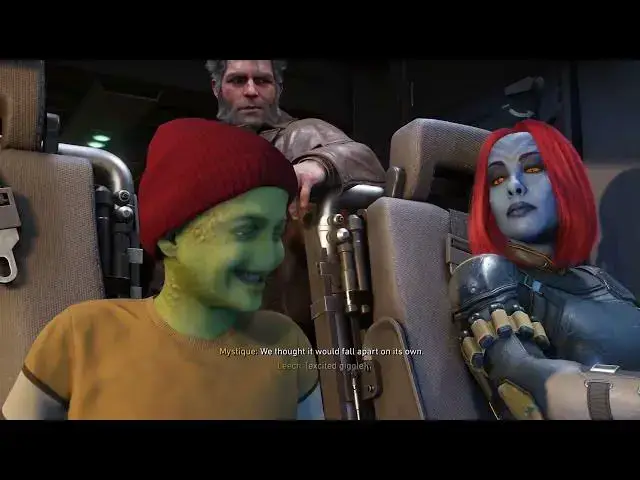 Video thumbnail for Marvel's Wolverine - Strays: Mutants Arrive at Essex Industries | Jean Grey Meets Nathanial Cutscene