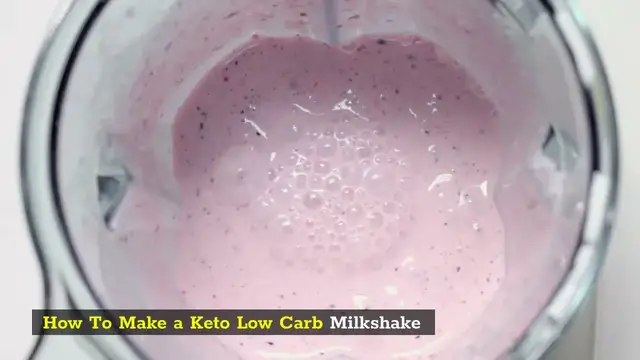 Video thumbnail for Amazing Keto Low Carb Milkshake Recipe For You! (2021)