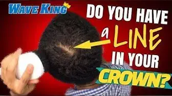 Video thumbnail for 360 Waves: How To Fix the LINE in Your CROWN - BEST Way To Brush Your Crown!