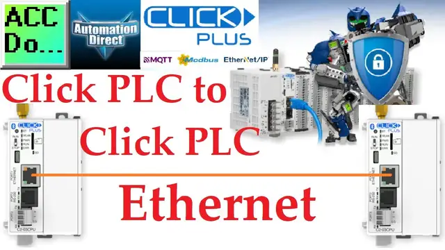 Video thumbnail for Click PLC to Click PLC Communication Ethernet