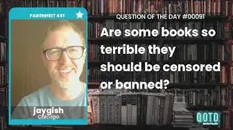 Video thumbnail for If Twilight can be published uncensored, jaygish says, why ban the others?